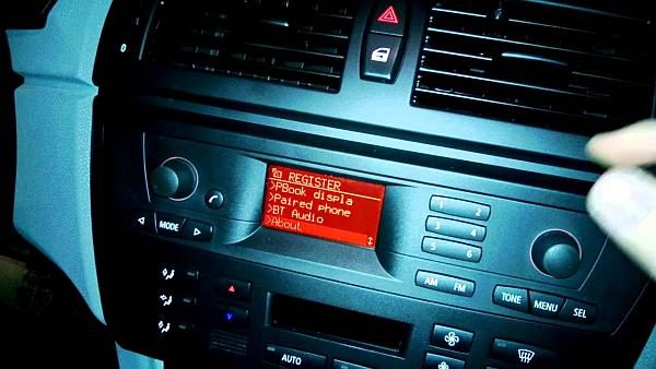 BMW MK4 z monitorem mono Tłumaczenie nawigacji - Polskie menu